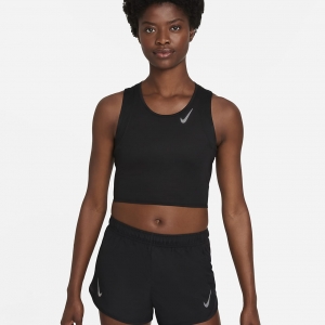 Nike Dri-FIT Race Women's Cropped Running Tank-DD5921-010