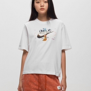 Nike WMNS Printed T-Shirt White - WHITE