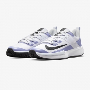 Giày Tennis nữ Nike Court Vapor Lite white/purple DC3431-500         