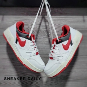 Giày thể thao Nike Nam full force low white red black