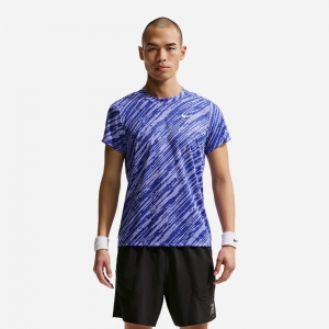 Áo thun xanh dương thể thao