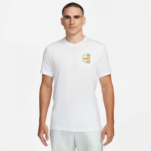 FN0788 100 Mens Nike Court Tennis Tee