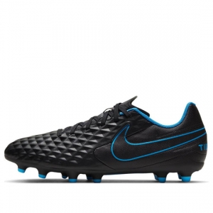 Nike Tiempo Legend 8 Club FG MG 'Black Light Photo Blue' AT6107-090