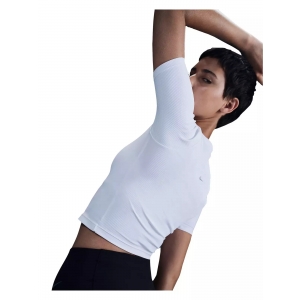 Nike Women's Zenvy Rib Dri-FIT Short Sleeve Top