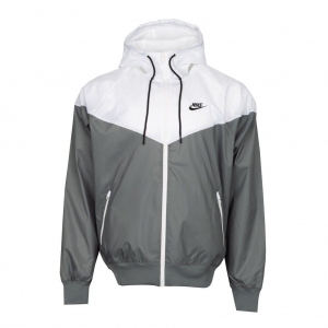 Nike Sportswear Windrunner Jacket White/Gray -AT5270-084