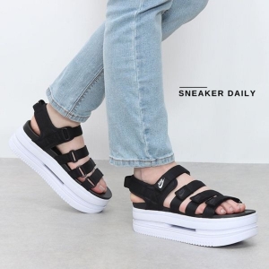Dép (WMNS) Nike Icon Classic Sandal ‘Black White’ DH0223-001