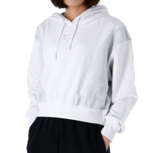 Áo khoác thể thao nike air women s oversized crop fleece hoodie DV8049-121