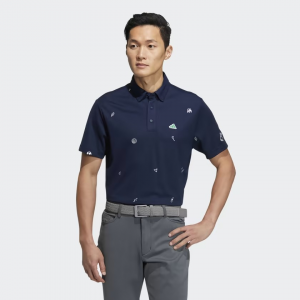 ÁO POLO NAM ADIDAS MONOGRAM PLAY GREEN HT6847