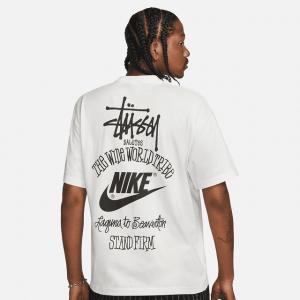 Áo Nike Tee 1 x Stüssy 'White Black' DV1774-100
