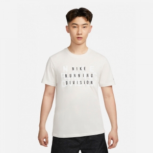 Áo Thun Chạy Bộ Nam Nike Dri-Fit Run Division Running - Trắng