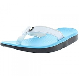 Nike AO3622-401 Flip Flops Thong Sandals White Blue Women's 