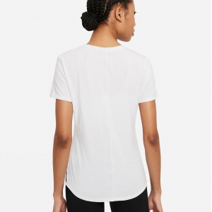 Womens Dri-Fit Uv One Luxe Short Sleeve