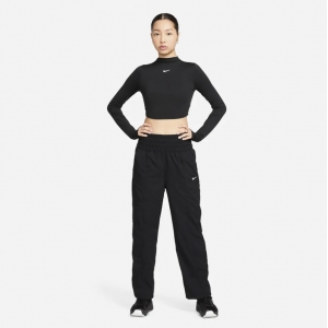 Quần Dài Thể Thao Nữ Nike Dri-Fit One Ultra High-Waisted - Đen