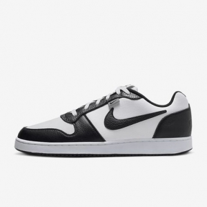 Giày Sneaker Nike Ebernon Low Premium "White/Black" Aq1774-102 - Hàng Chính Hãng