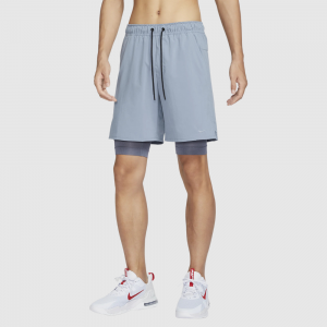 NIKE DRI-FIT UNLIMITED MEN'S 7" 2-IN-1 VERSATILE SHORTS-DV9335-493