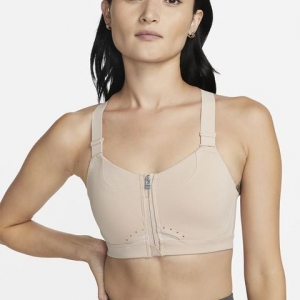 Bra Tập Luyện Nữ Nike AS DF ALPHA ZIP-FRONT BRA DD0437-207