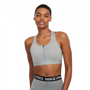 DRI-FIT SWOOSH ZIP-FRONT MEDIUM-SUPPORT PADDED SPORTS BRA W - DD1206-073