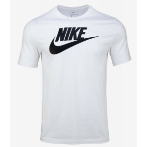 Nike Men NSW Futura Icon S/S Running Shirts White Jersey Tee Shirt AR5005-101